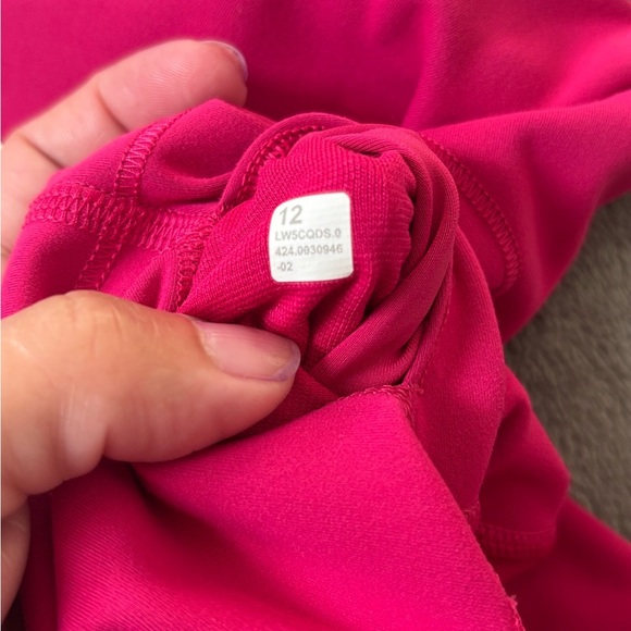 Lululemon Wunder Train High-Rise Tight 25" Passionate Size 12 - Picture 5 of 5